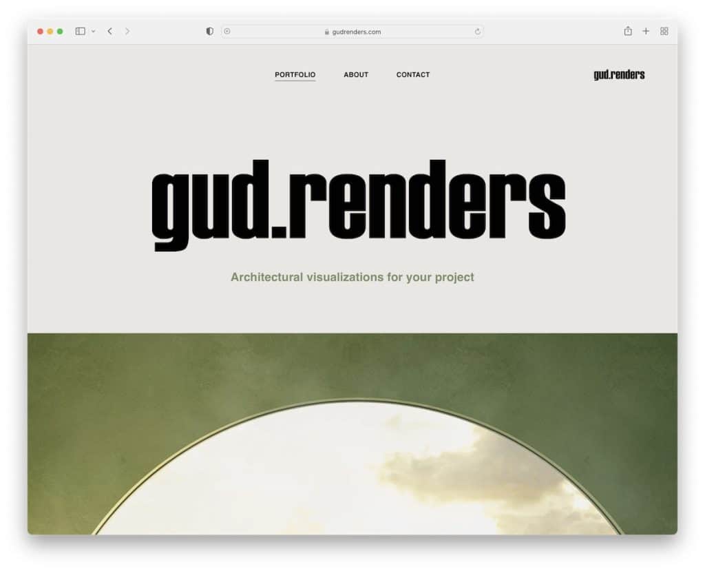 gud merender situs web zyro