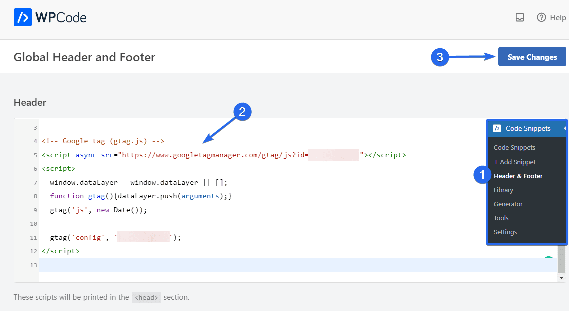 Adăugați codul Google Analytics 4 la WordPress