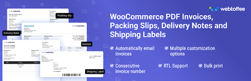 WooCommerce 发票插件
