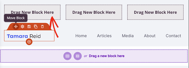 moveblock - SeedProd Move blocks into your new columns