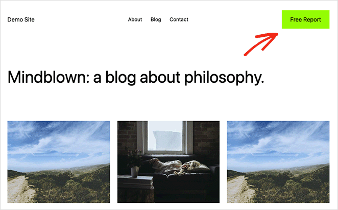 headerwithmenubutton - SeedProd WordPress header with menu button