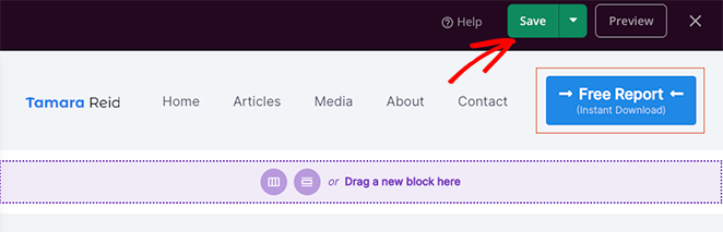 saveWordPressheader - SeedProd Save your WordPress header