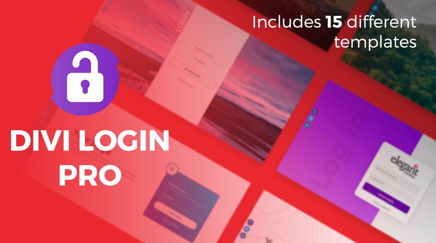 Modul Login Divi Pro