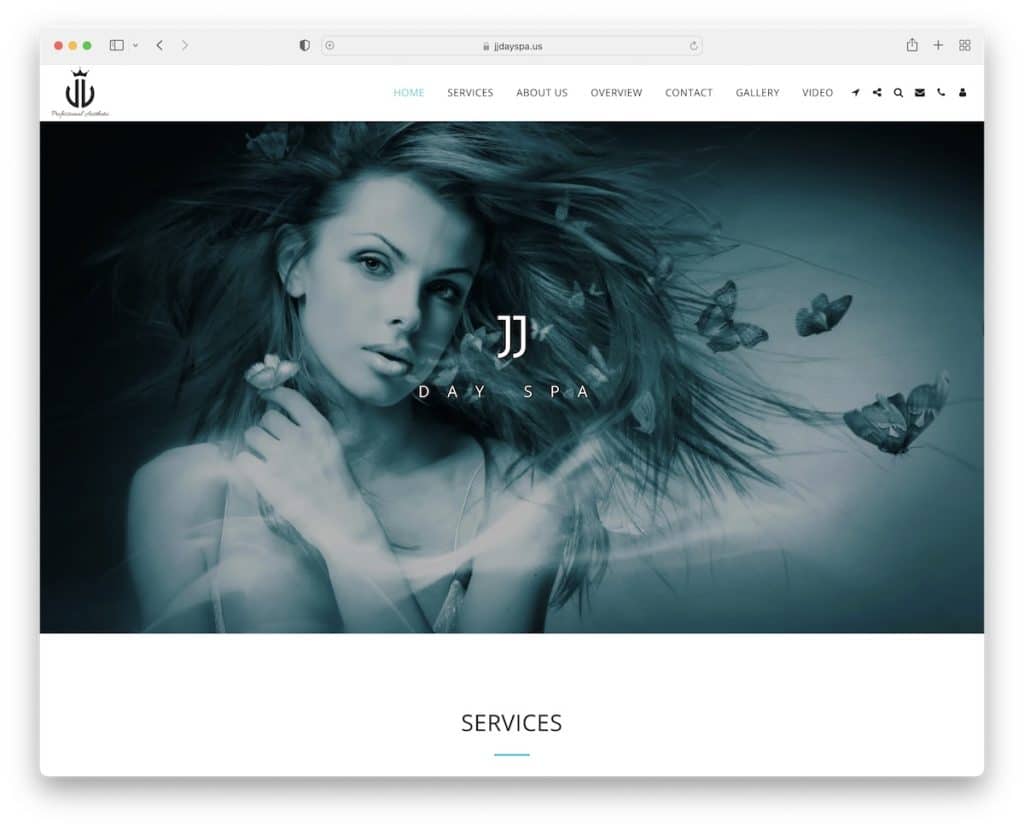 jj day spa site123 situs web