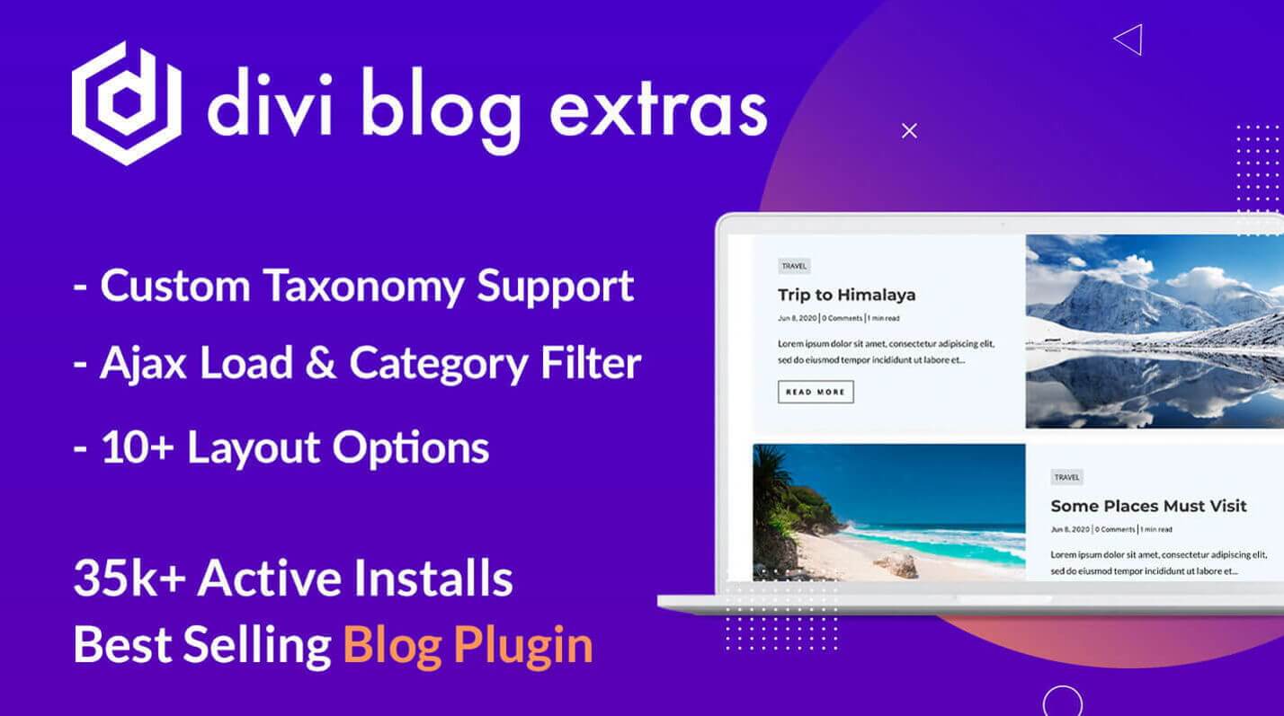 Divi Blog-Extras
