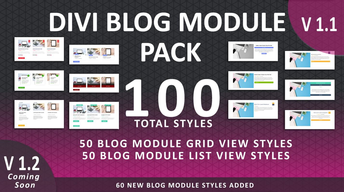 Divi Blog-Modulpaket