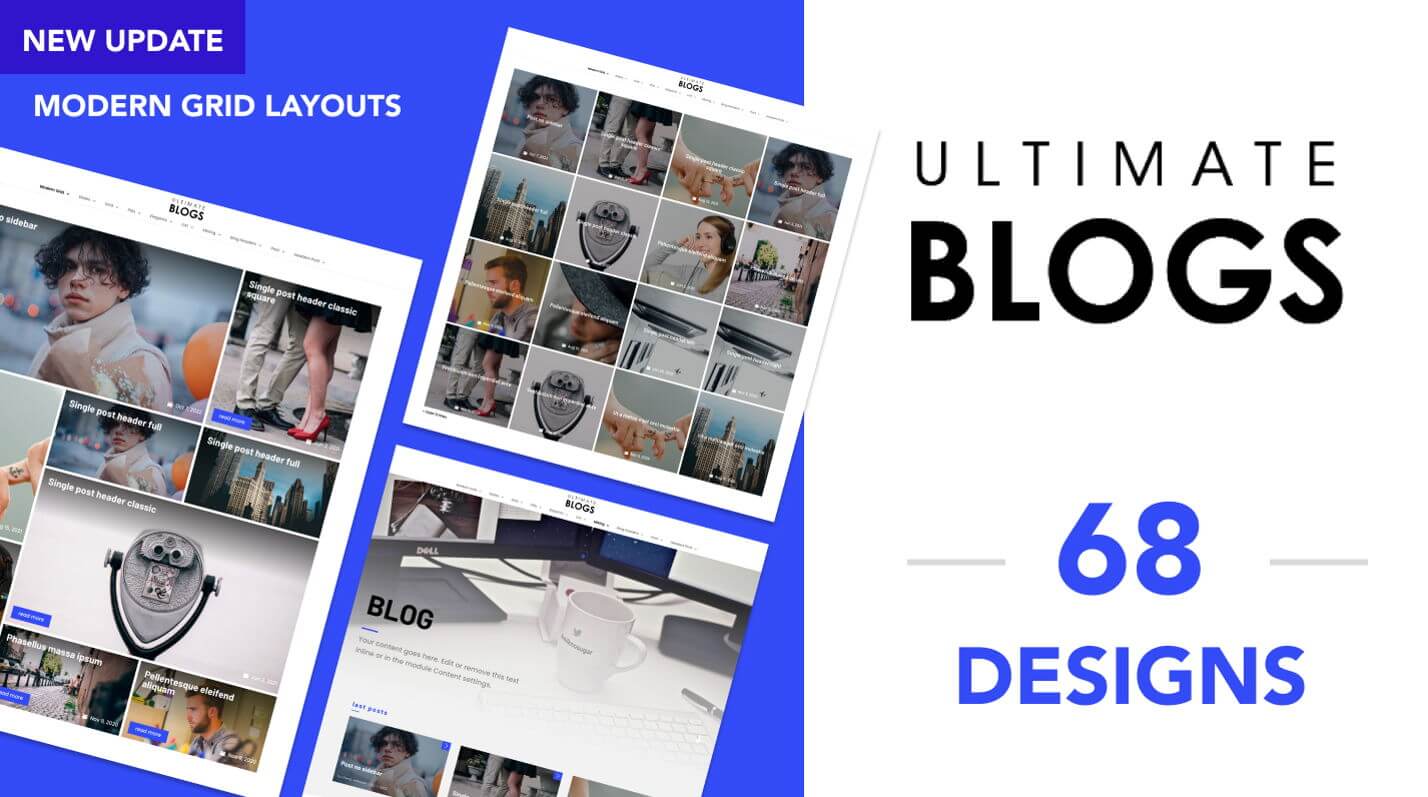 Blogs und Posts-Layouts für Divi