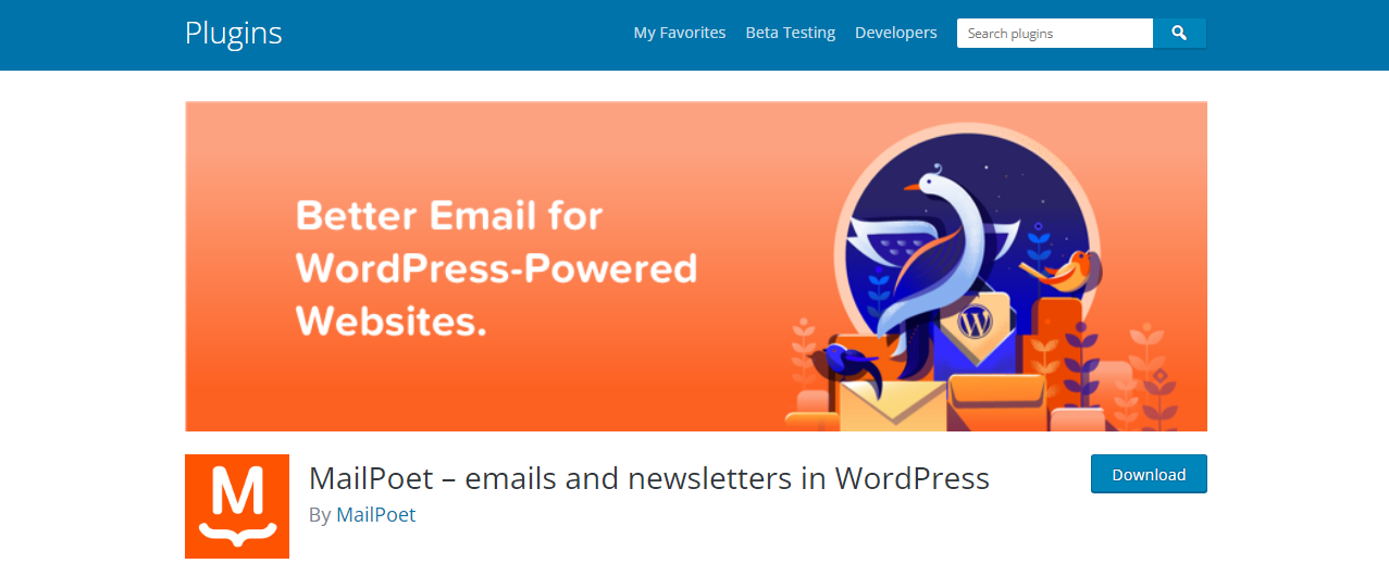 MailPoet - plugin buletin wordpress