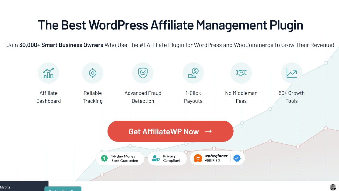 AffiliateWP home