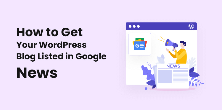 Blog WordPress terdaftar di Google News