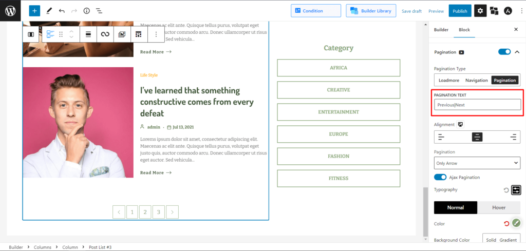 Comment ajouter la pagination numérique WordPress 9 WordPress Numeric Pagination Changing Texts