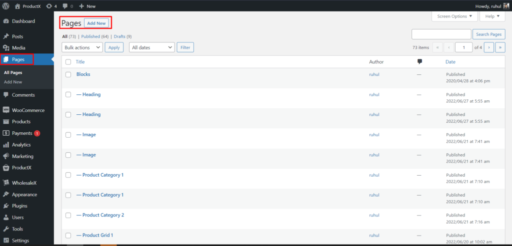 Comment ajouter la pagination numérique WordPress 3 Add New Page