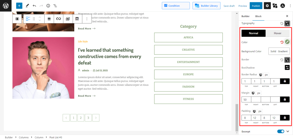 Comment ajouter une pagination numérique WordPress 13 WordPress Numeric Pagination Color Setting and Etc