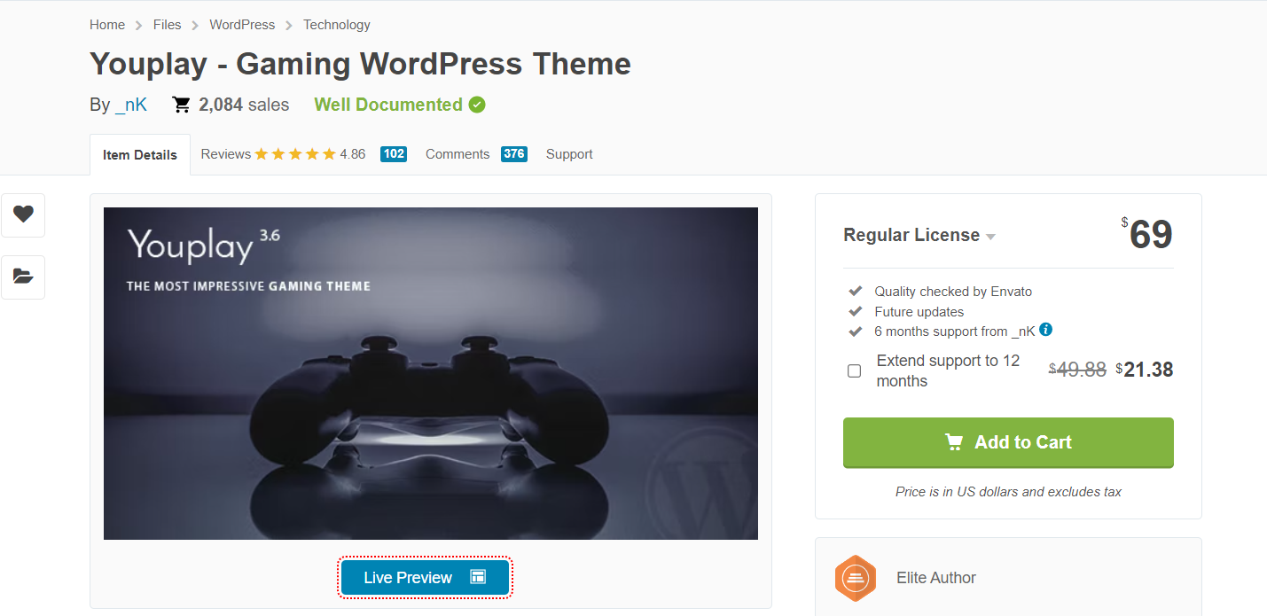 Papan Permainan Klub WordPress Tema