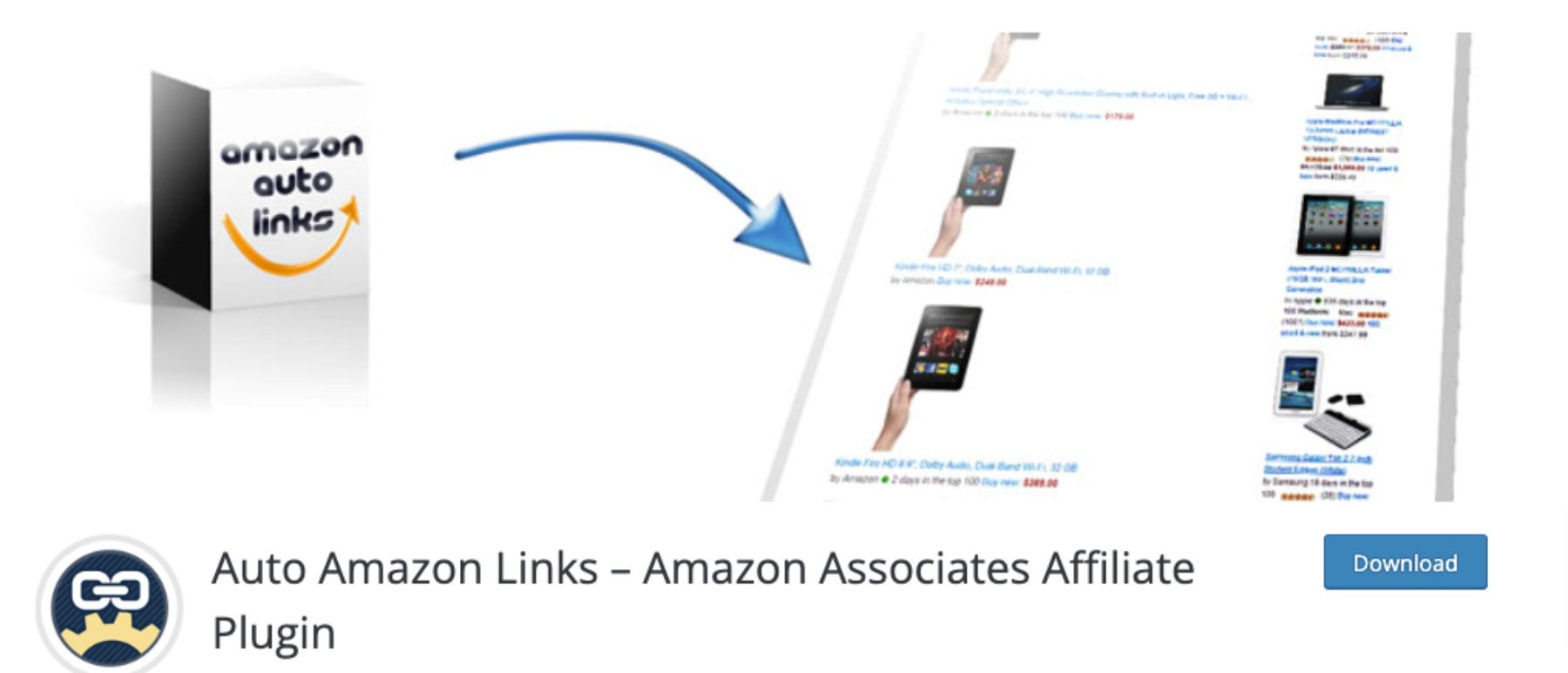 โลโก้ Amazon Links อัตโนมัติ