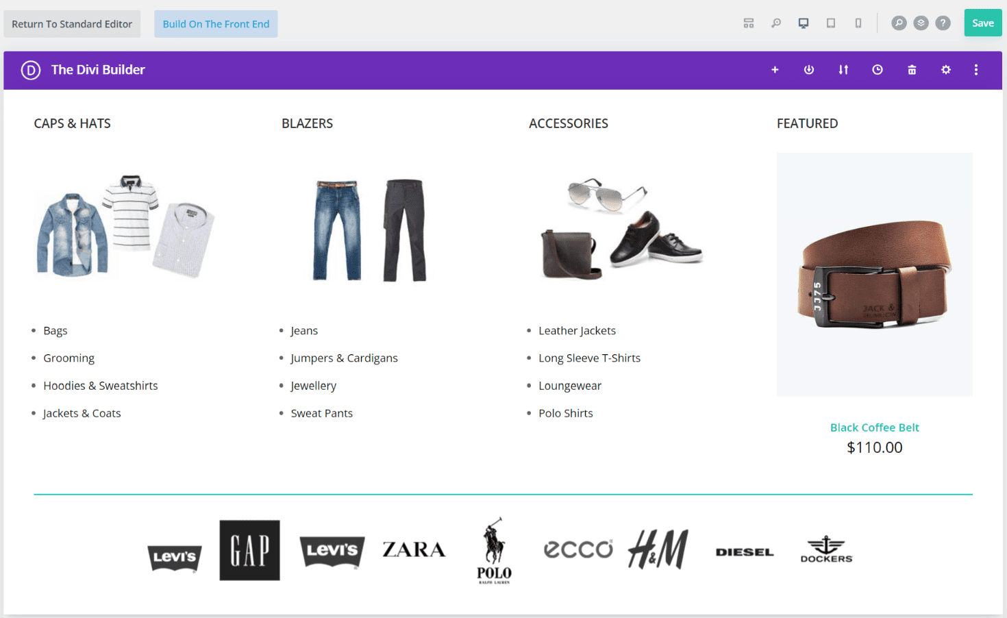 Шаблоны Divi Mega Pro