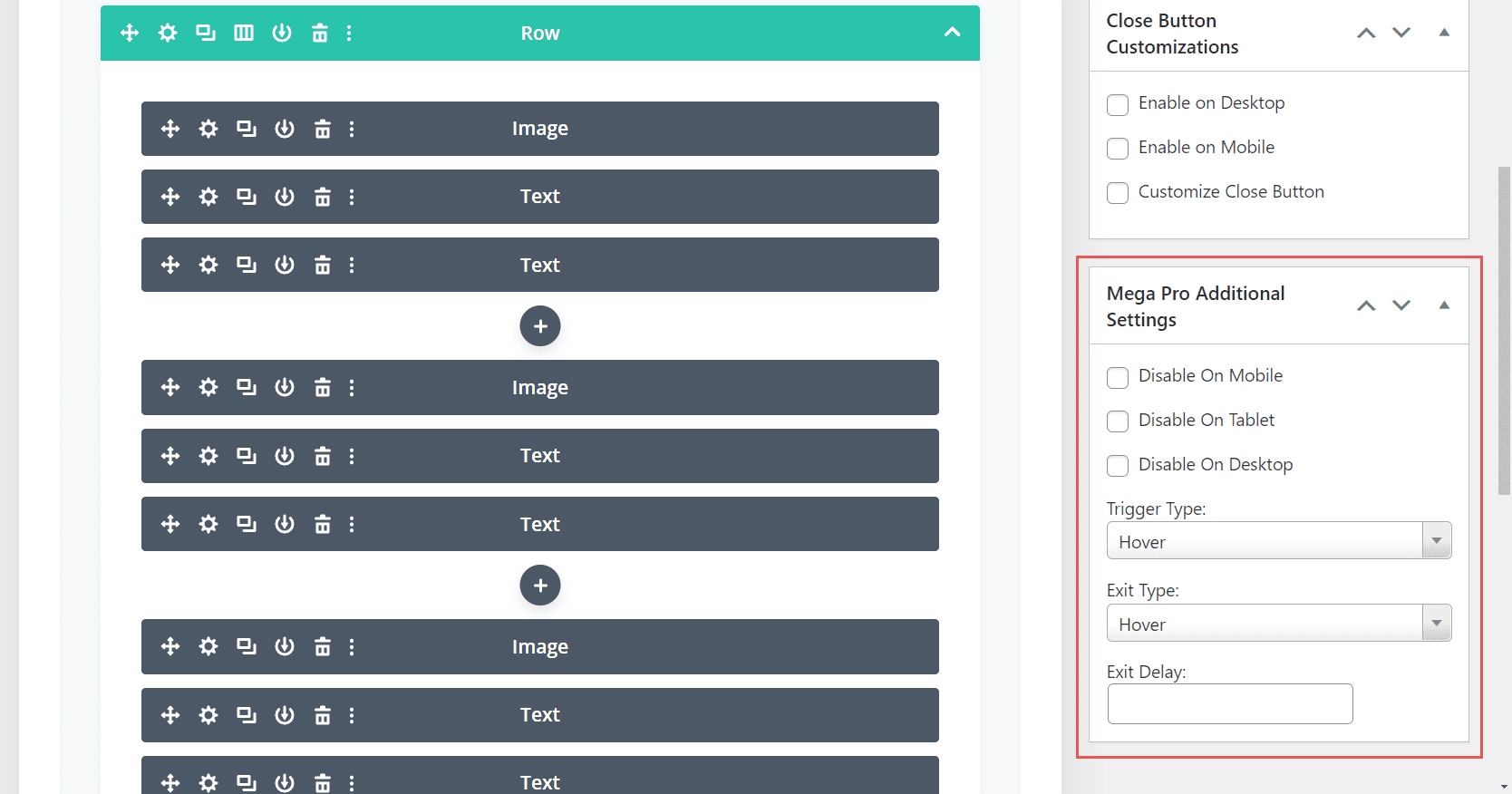 ตัวสร้าง Divi Mega Pro