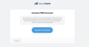 Captura de tela do Rank Math