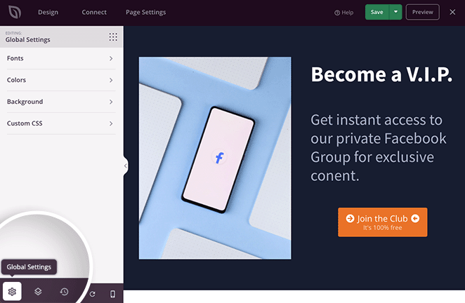 глобальные настройки - SeedProd Global settings