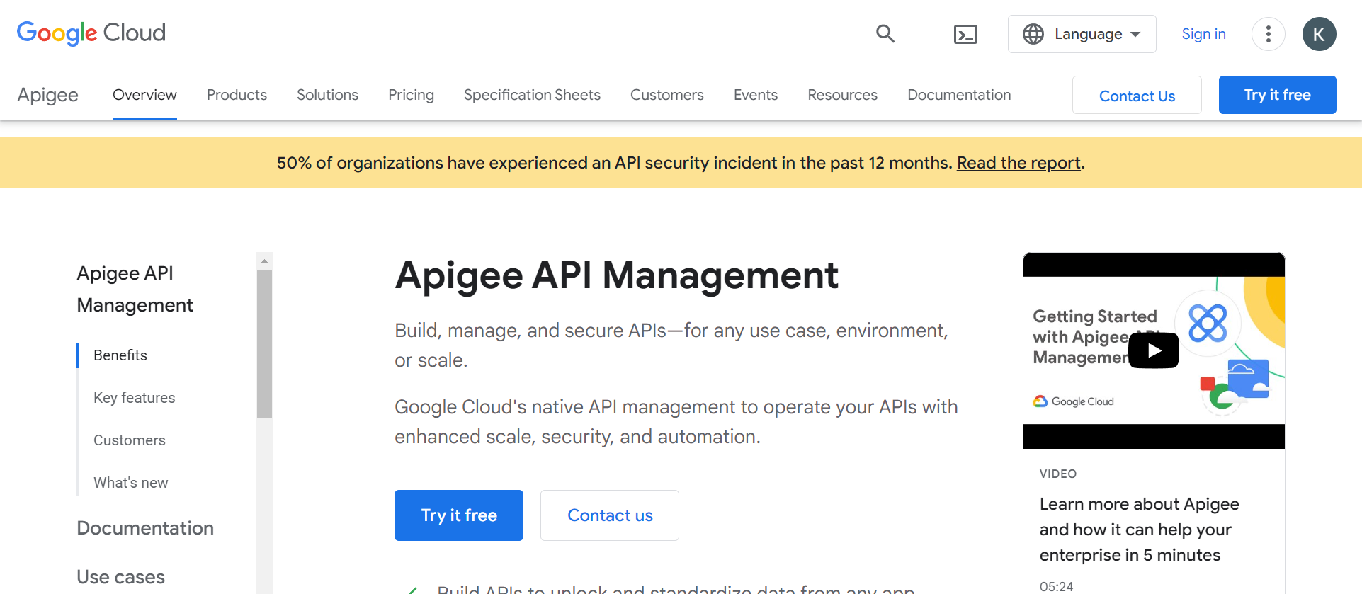 Apigee API 플러그인
