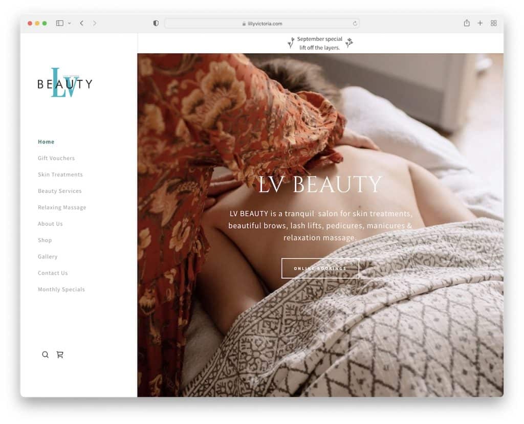 sito web lilly victoria beauty spa