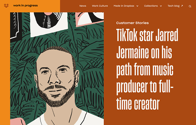 dropboxbloglandingpage - SeedProd Dropbox blog landing page