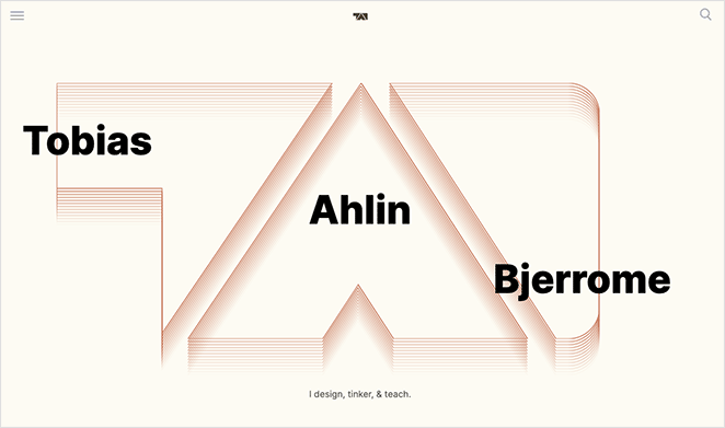 tobiasahlinbloglandingpage - SeedProd Tobias Ahlin blog landing page
