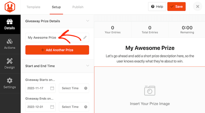 Le plugin de cadeau WordPress RafflePress