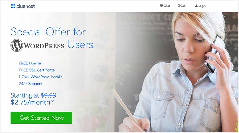 Oferta Bluehost dla użytkowników IsItWP - IsItWP - Darmowy wykrywacz motywów WordPress Bluehost offer for IsItWP users