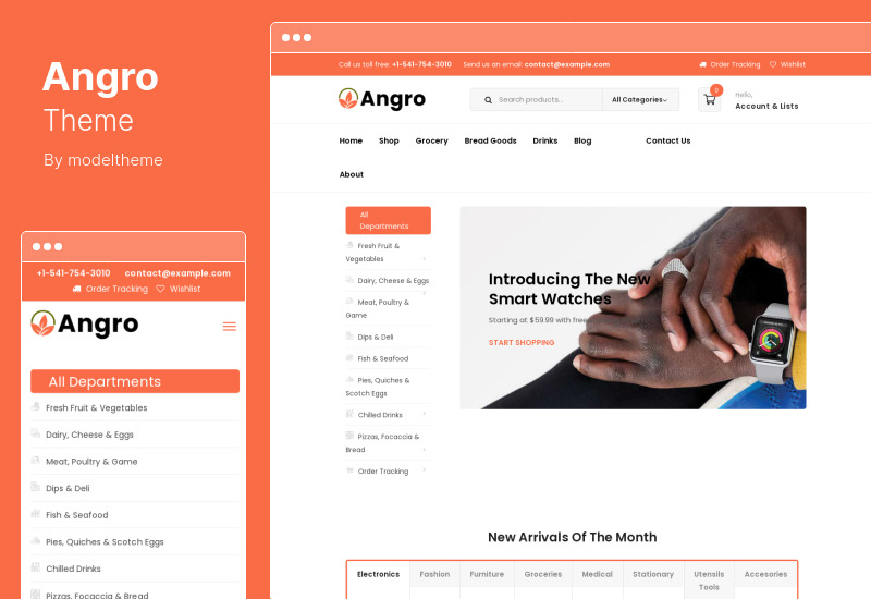 Angro 主题 - WooCommerce B2B 和批发 WordPress 主题