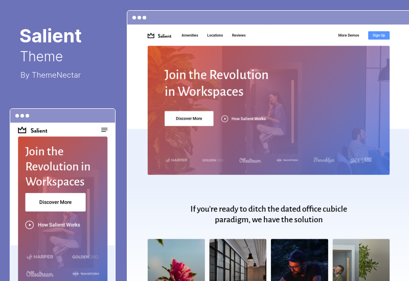 Tema principală - Temă creativă multifuncțională și WooCommerce