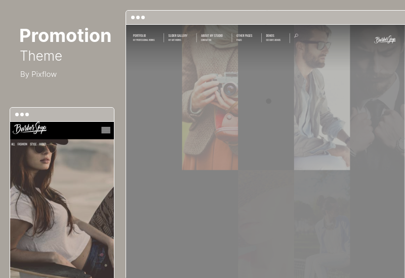 Tema de promovare - CV animat CV Tema WordPress