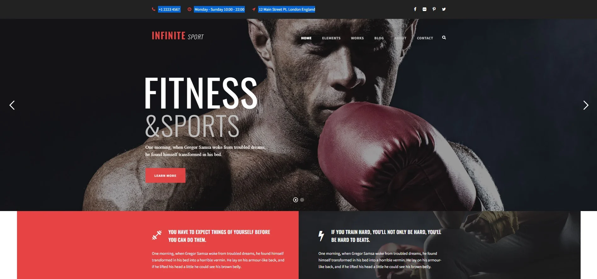 ธีม WordPress เทรนเนอร์ส่วนตัวที่ดีที่สุด 2023: รายชื่อ 5 อันดับแรก 73 infinite