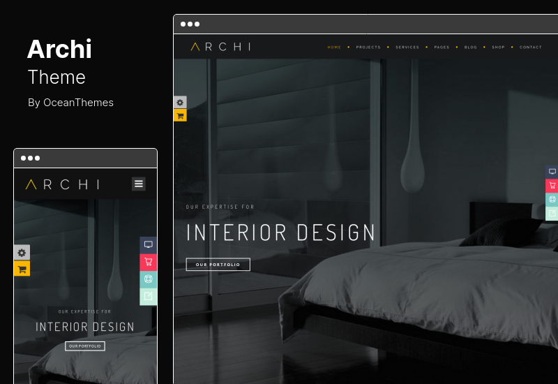 Thème Archi - Thème WordPress de design d'intérieur