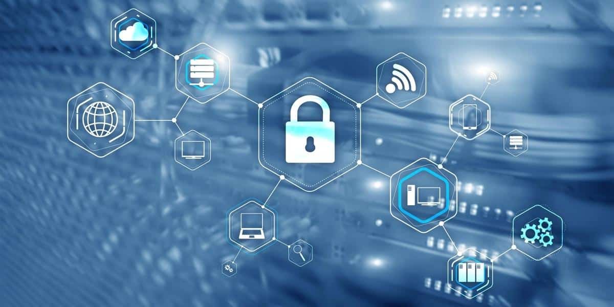 與網絡、服務器、手機 wifi 等相關的安全圖像。