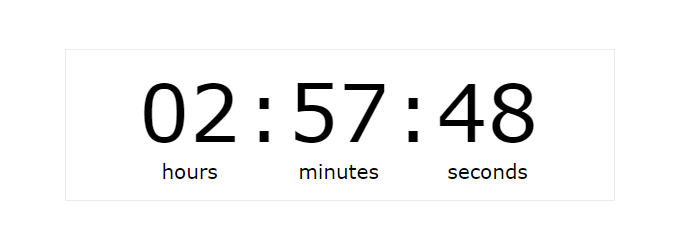 مثال على مؤقت تم إنشاؤه باستخدام Evergreen Countdown Timer An example timer created using the Evergreen Countdown Timer