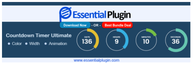 صفحة البرنامج المساعد Countdown Timer Ultimate WordPress Countdown timer ultimate