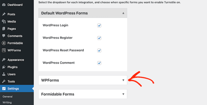 Integrarea Cloudflare cu WPForms și Formidable Forms