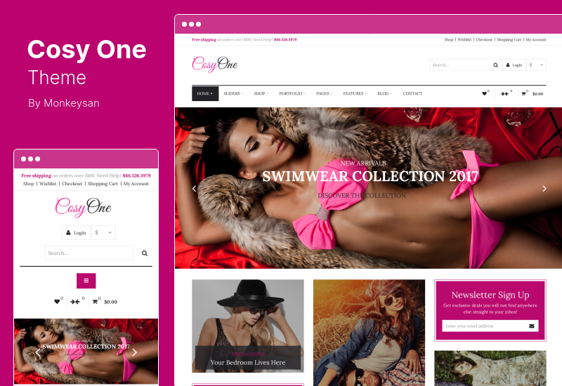 Tema CosyOne - Tema WooCommerce multiuso