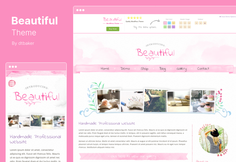 Bellissimo tema - Tema WordPress per blog e negozi