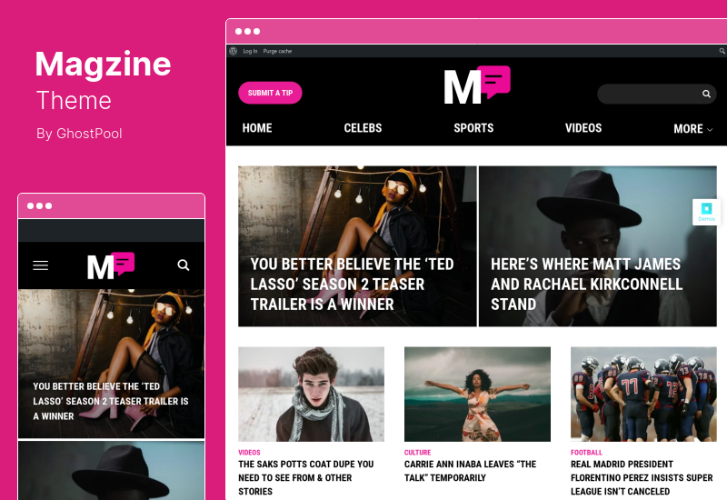 Tema Magzine - BuddyPress, Membership, Review Tema WordPress multiuso