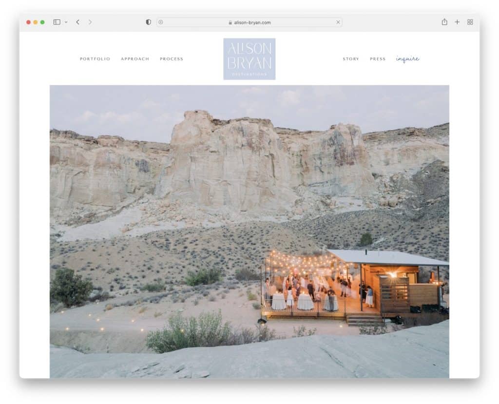 sito web del matrimonio di alison bryan