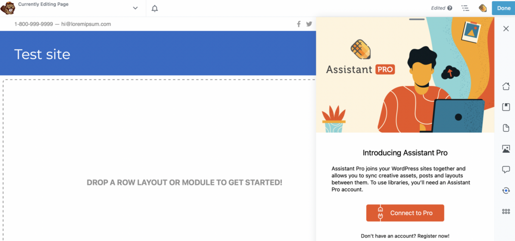 将 Beaver Builder 连接到 Assistant Pro