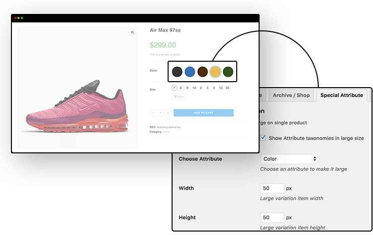 woocommerce-特殊属性 woocommerce-special-attributes