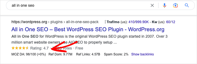 productratingrichsnippets - SeedProd Product rating rich snippet in search results