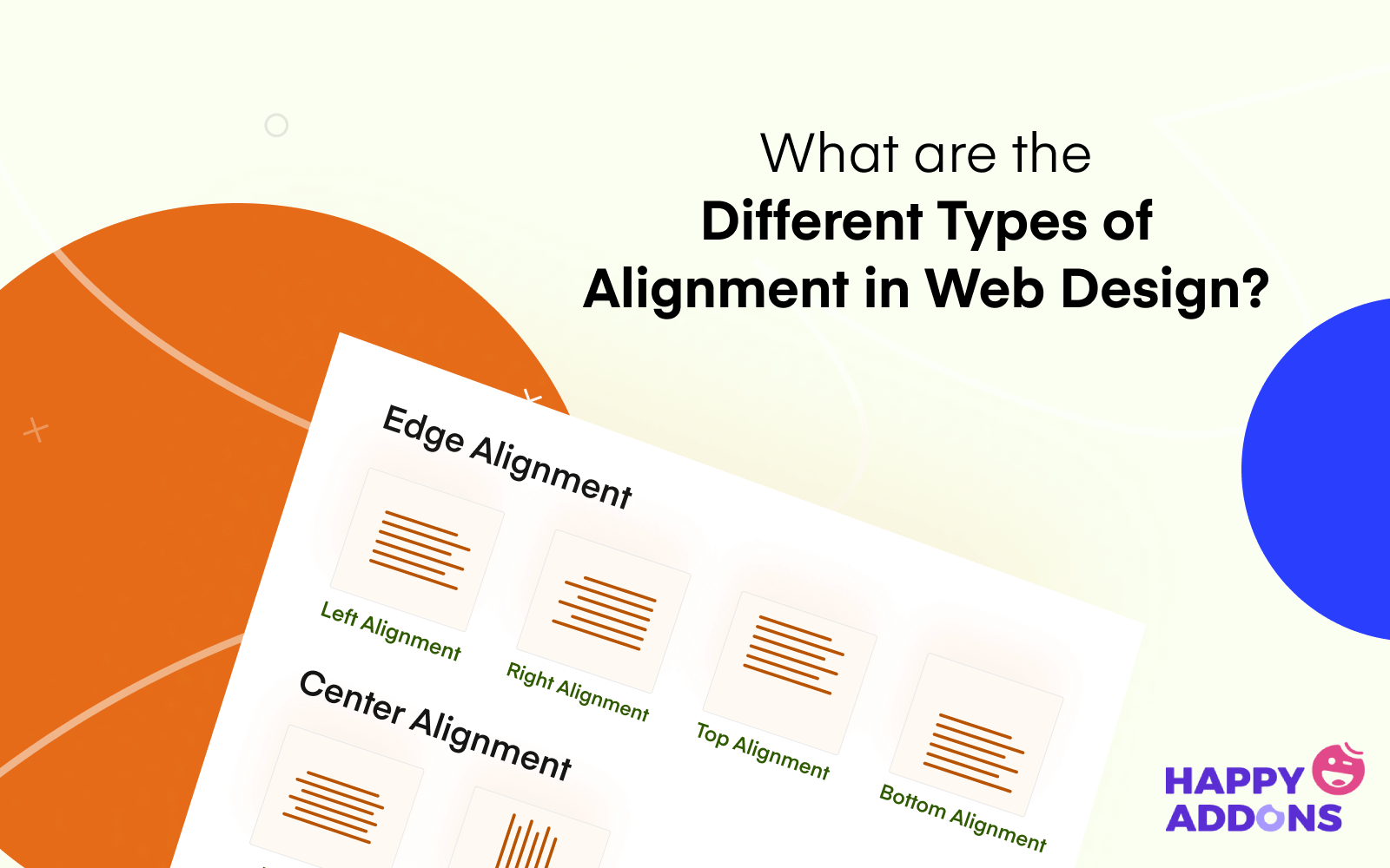 Principi di allineamento nel web design: tipi ed esempi 2 What are the Different Types of Alignment in Web Design?