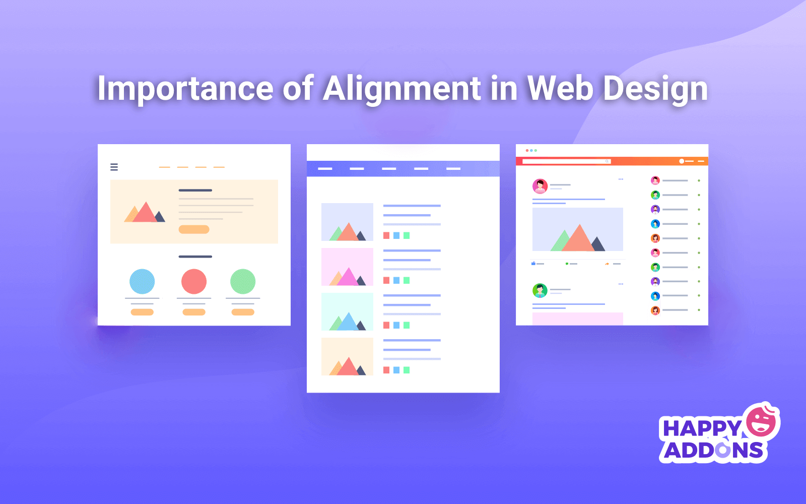Principi di allineamento nel web design: tipi ed esempi 1 Importance of Alignment in Web Design
