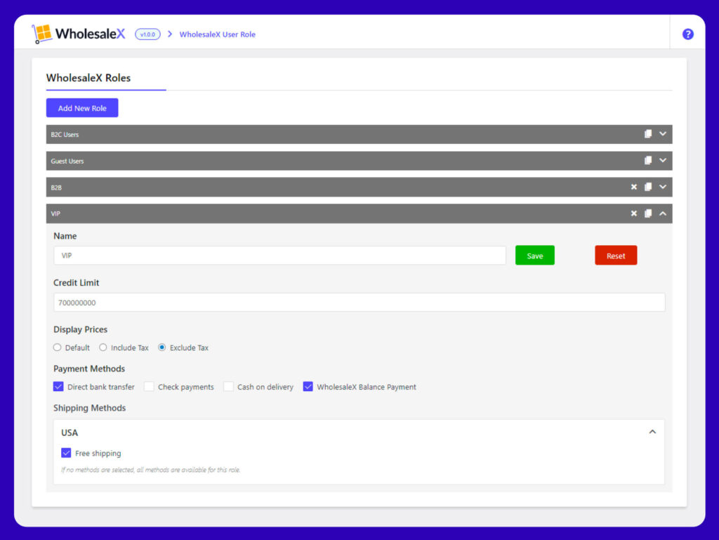 WholesaleX: Solusi Grosir Lengkap untuk WooCommerce 4 WholesaleX User Role Management