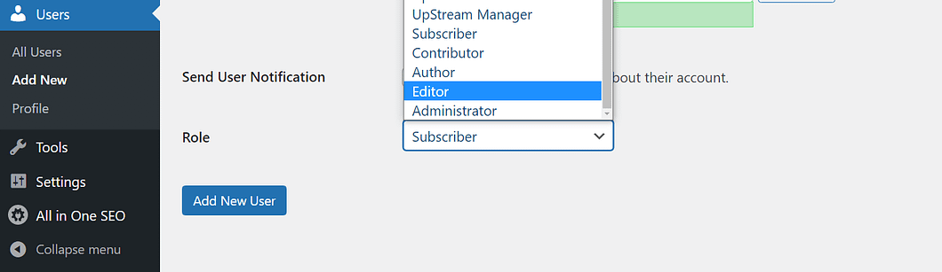 WordPress 中的编辑器用户角色