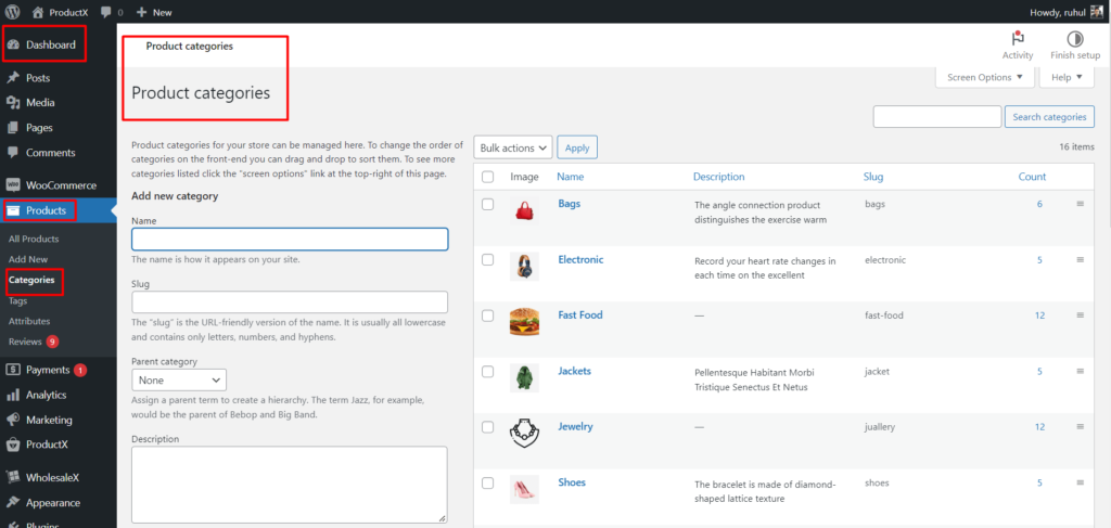 如何使用 WholesaleX 10 設置 WooCommerce 類別折扣 WordPress Product Category Editor